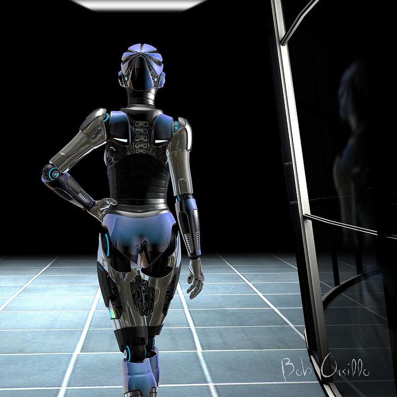 Illustration for article titled Gallery 2 Sexy Robots and Cyborgs